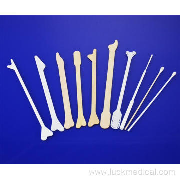 Wood Plastic Cervical Spatula and Spoon